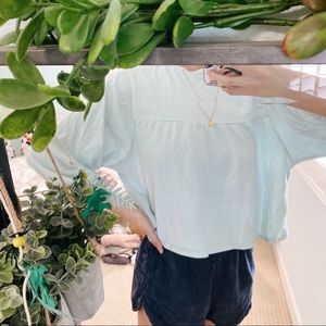 Urban outfitters blue shirt